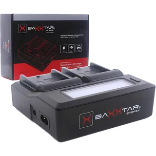 Baxxtar Pro BP-U30 BP-U35 BP-U60 BP-U65 BP-U70 BP-U90 BP-U95 BP-U100 Batterie Ladegerät - LCD DUAL