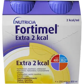 FORTIMEL Extra Vanillegeschmack 6400 Milliliter