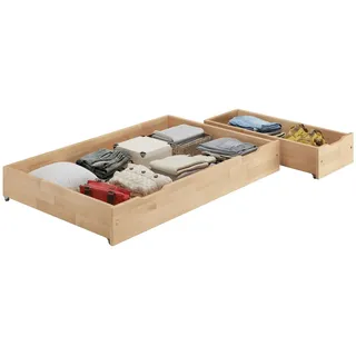 Erst-Holz Bettkasten Buche als Staukasten für unsere Betten - Buche geölt - 90.10-BS32-geölt