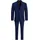 Franco Anzug Medieval Blue Super Slim Fit 52