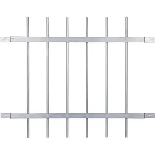 GAH Alberts Fenstergitter Friedberg verzinkt 940 x 740 mm