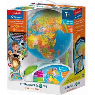 CLEMENTONI Interaktiver Globus mehrfarbig