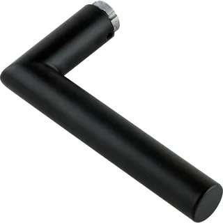 HOPPE Türgriff Amsterdam Drückerlochteil Schwarz Matt