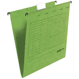 Falken Hängemappe 80002520 A4 seitlich offen Kraftkarton grün