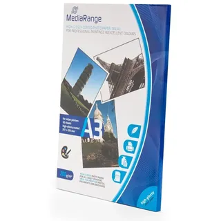 MediaRange Fotopapier, A3 200g, 50 Blatt
