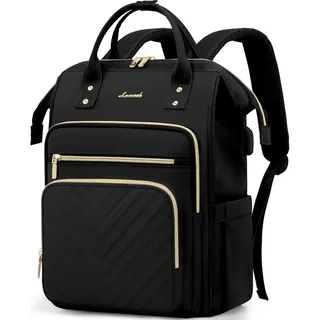 Großer Damen Rucksack mit Laptopfach wasserdicht, Organizer, Reise- und Arbeitst