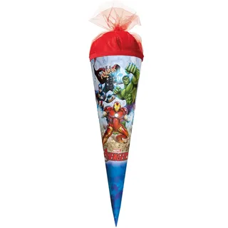 ROTH Schultüte 22cm rund Marvel Avengers