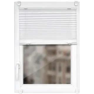 BestLivings Plissee Faltstore 45 x 150 cm weiß