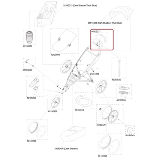  Handlebar Assy - Thule Glide (2014-X) 