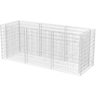 vidaXL Gabionen-Hochbeet 270 × 90 × 100 cm