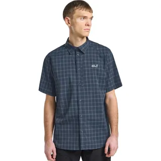 Jack Wolfskin Norbo Kurzarmhemd Blau M