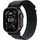 GPS + Cellular 49 mm Titangehäuse Schwarz Alpine Loop Schwarz S