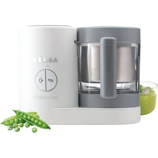 BÉABA Beaba - Dampfgarer 2-in-1 Babycook Neo 400 W Grau und Weiß