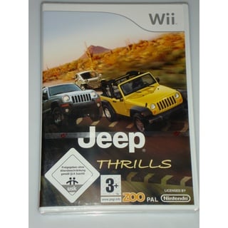 Wii JEEP THRILLS NEU & OVP GELÄNDEWAGEN ABENTEUER EIN RENN ERLEBNIS 35 STRECKEN