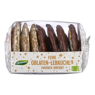 dennree Feine Oblaten Lebkuchen gemischt bio