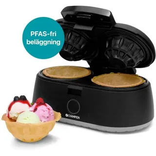 Doppel waffelschussel maker 1000 w antihaftbeschichtung schwarz