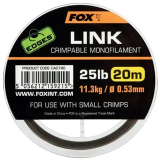 Fox FOX EDGESTM LINK TRANS KHAKI MONO 0,64mm/35lb