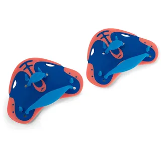 Speedo Unisex Erwachsene Biofuse Finger Paddle, Blau/Orange, Einheitsgröße