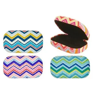 Kikkerland Europe Striped Travel Case Asst