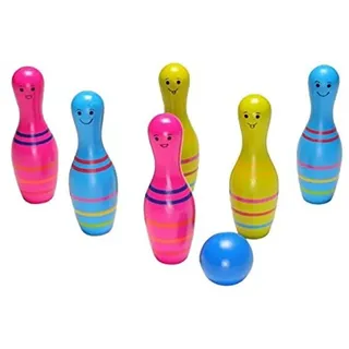 BS Toys BuitenSpeel Kegelspiel bunt (GA149)