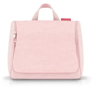 REISENTHEL® Kulturbeutel toiletbag XL (1-tlg), großes Hauptfach, Stecktaschen, Haken zum Aufhängen, Spiegel innen rosa