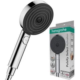 Hansgrohe Pulsify Select S Handbrause 105 3jet Activation chrom
