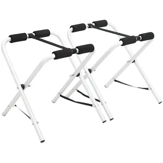 vidaXL Kajakständer 2 STK., Freistehendes Kajak-Aufbewahrungsregal Klappbar, Ausrüstung Zubehör für Kajaks Kanus SUP-Paddelbretter, 70kg Aluminium