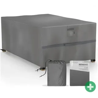 Sanzaro Abdeckung 180 x 120 x 70 cm Grau