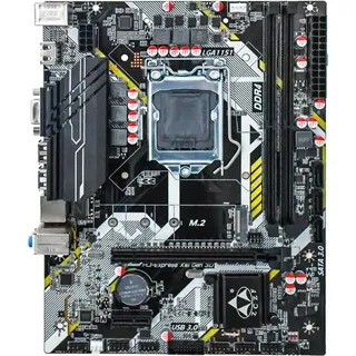 H310A4 V1.1 Gaming Motherboard 2666MHz Frequenz LGA1151(Intel 6/7/8/9th Gen) Kompatibel mit Core i3/i5/i7 & Celeron/Pentium