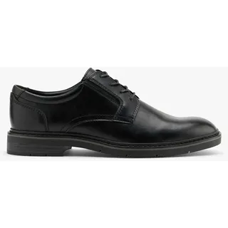 AM SHOE Businessschuh Schwarz, Herren, Größe: 43, Material: PU/Synthetik - AM SHOE Businessschuh Schwarz, Herren, Größe: 43, Material: PU/Synthetik - man - Schwarz