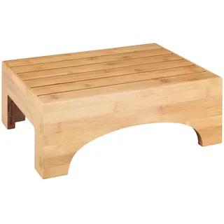 Wenko Badschemel Bambusa Bambus Praktischer Tritt