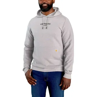 CARHARTT Lightweight Logo Graphic Hoodie, grau, L