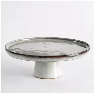 Mica Decorations Tabo Tortenständer - H10 x Ø27 cm - Grau