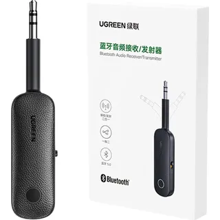 UGREEN FM-Transmitter – AUX-Empfänger UGREEN CM403 Bluetooth 5.0 Sender/Empfänger Mini-Buchse 3,5 mm schwarz