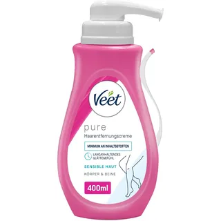 Veet Haarentfernungscreme Sensible Haut Rasierer & Enthaarungstools 400 ml Damen