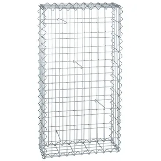 Estexo Gabione Steingabione Steinkorb 100 x 50 x 20 cm