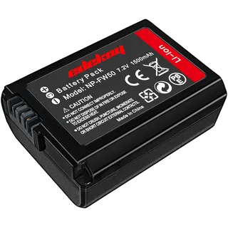 NP-FW50 Akku for Sony Alpha ZV-E10 A6000 A6400 A7II A7RII RX10IV Kamera | 1500mAh 7.2V Für Sony Fotografie Enthusiast