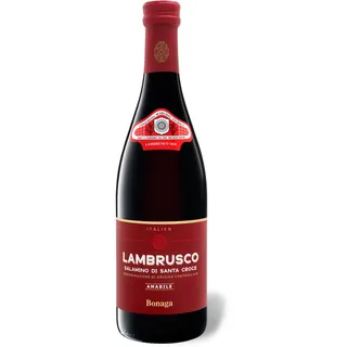 Bonaga Lambrusco Salamino di Santa Croce DOC lieblich, Perlwein 2024