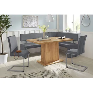 Strukturstoff 190 x 90 x 140 cm dunkelgrau