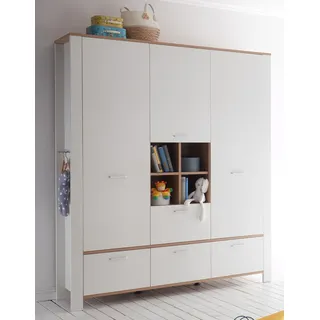 Mäusbacher Adele Kleiderschrank Weiß matt lackiert - 160x195x47 cm - Weiß