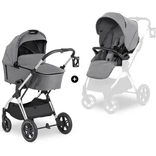 hauck Vision X Set melange grey