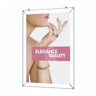 showdown displays® Posterstretch Spannrahmen A1 70 x 94,7 x 1,2 cm