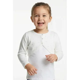 happy girls Bolero mit Perlen, Offwhite, 158