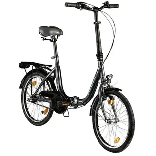 Zündapp ZF40 Klapprad Fahrrad Stadtrad Faltrad grau