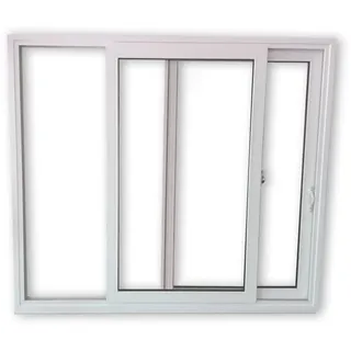 Schiebefenster SFS - 2-fach-Verglasung - 2-flügelig - BxH: 2000x1100 mm - Beide Seiten zum öffnen