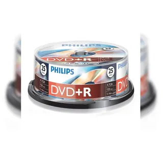 Philips DVD+R 4,7GB 16x 25er Spindel