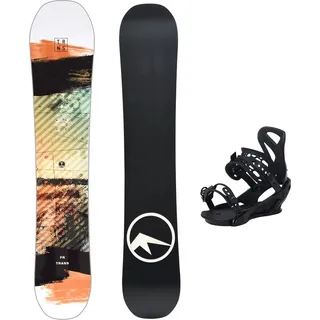 TRANS Snowboard Set FR 139 cm Weiss + Sonic M Bindung