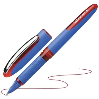 Schneider Tintenroller One Hybrid C 03, Hybrid-Konusspitze, 0,3 mm, rot
