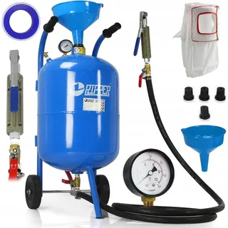 Mobile Sandstrahler Sandstrahlen 38L Mobiles Sandstrahlgerät + Maske + 5xDüsen