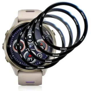 Firekite [4 Stück] Schutzglas für Garmin Forerunner 970 47mm Displayschutz, Soft TPU Ultra Transparent Displayfolie für Garmin 970 Schutzfolie, Hohe Empfindlichkeit für Garmin Forerunner 970 Schutz